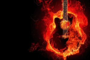Playing the Guitar